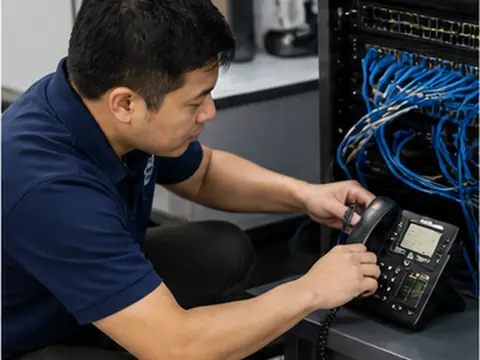What are the benefits of VoIP for coordinating volunteer networks?